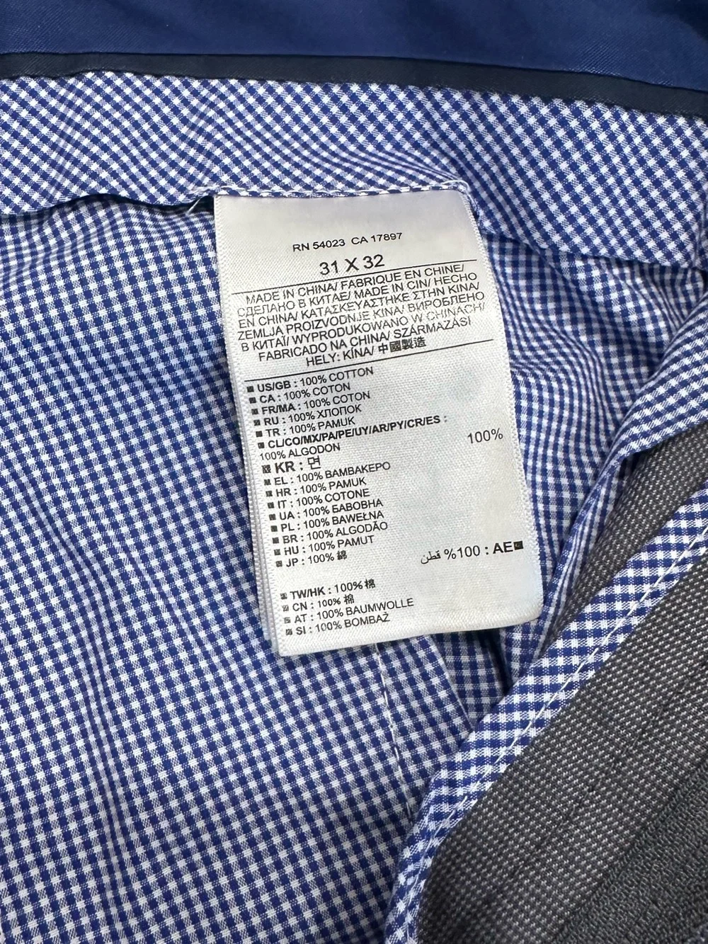 Banana Republic Men’s Chinos in Dark Gray